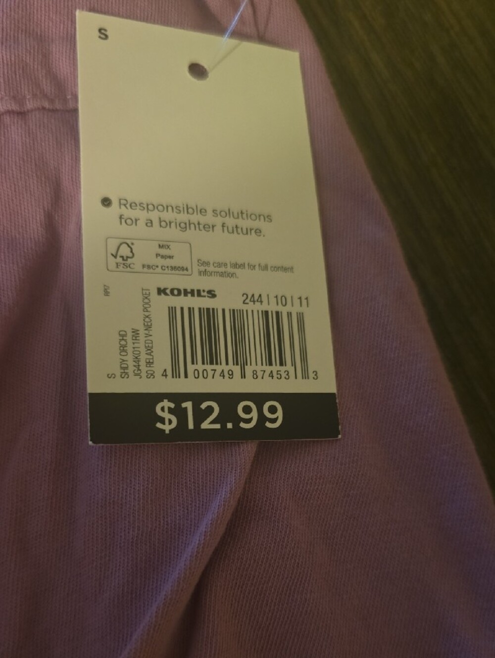 Tank Top New With Tags - Picture 2 of 2